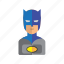 avatar, batman, hero, man, male, people 