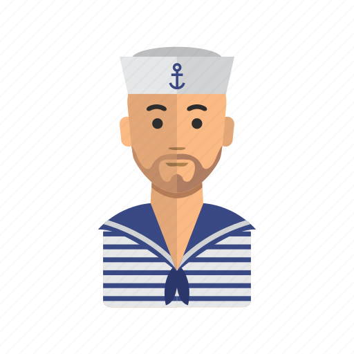 Avatar, man, sailor, stock, human, user icon - Download on Iconfinder