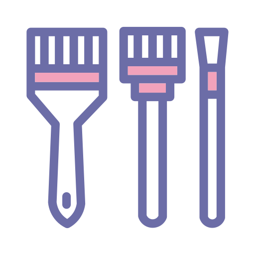Paint, brush, renovation, house, brushes icon - Free download