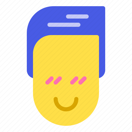 Emoji, emoticon, face, shy, smile, sweet icon - Download on Iconfinder