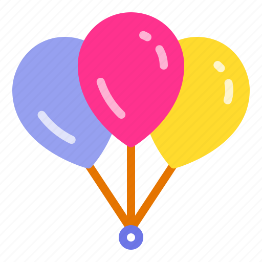 Balloons, birthday, decoration, party, up icon - Download on Iconfinder