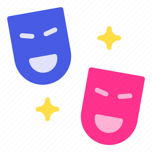 Comedy, face, laugh, mask, show icon - Download on Iconfinder