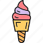 ice, cream, cone, delicious, food, helado 