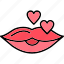 lips, beauty, kiss, lipstick, mouth, woman 