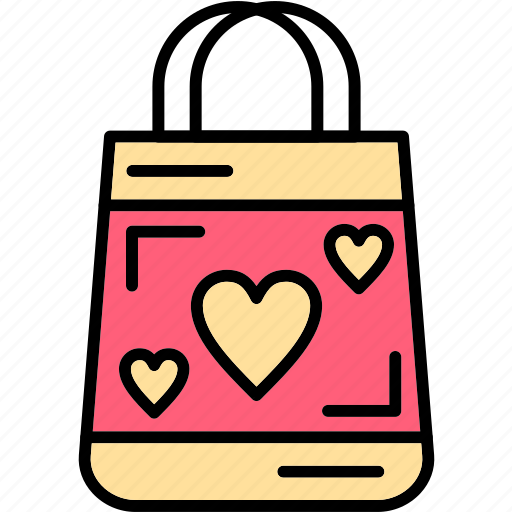 Shopping, bag, buy, favorite, heart, shop, ecommerce icon - Download on Iconfinder