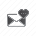 message, mail, love, communications, envelope