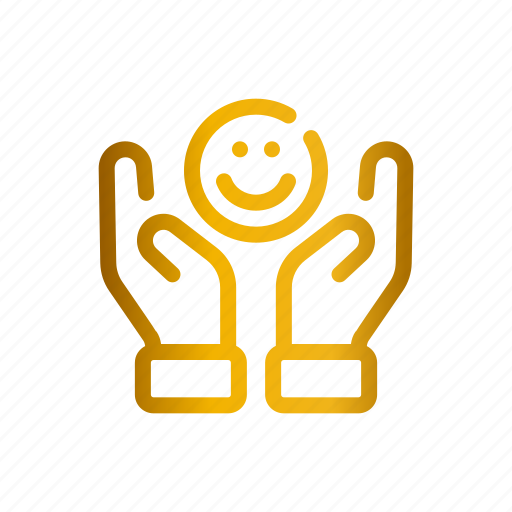Smile, happiness, hands, feelings icon - Download on Iconfinder