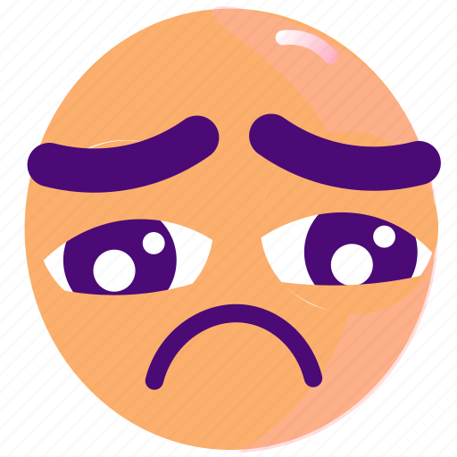 Sad, emolj, saddnes, unhappy, face, emotion, avatar icon - Download on Iconfinder