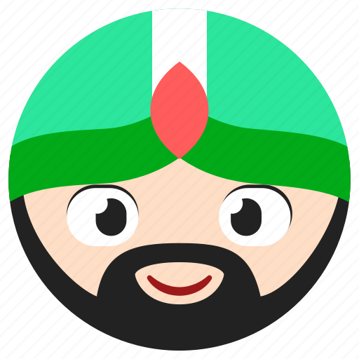 Man, avatar, smile, happy, face, emotion, hat icon - Download on Iconfinder