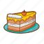 cake, food, slice cake, birthday, birthday cake, dessert 