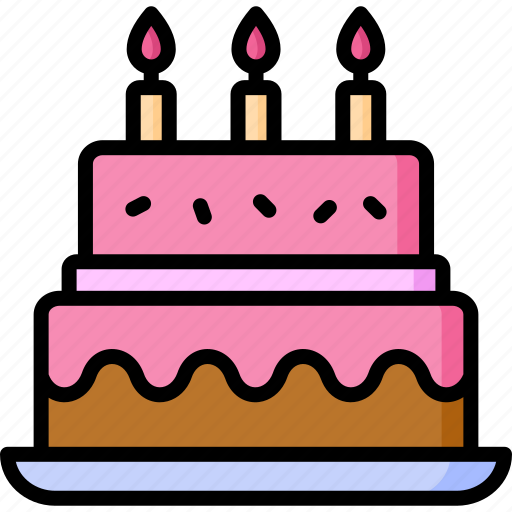 Birthday, cake, brithday, sweet, cakery, gift icon - Download on Iconfinder