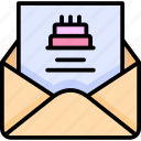 birthday, envelope, mail, email, letter