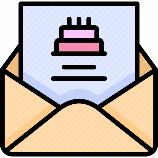 Birthday, envelope, mail, email, letter icon - Download on Iconfinder