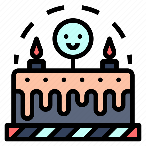 Anniversary, birthday, cake, celebration, happy, jubilee icon - Download on Iconfinder