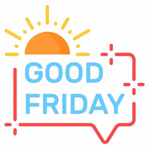 Good, friday, typography, religious, banner, poster, lettering icon - Download on Iconfinder
