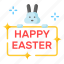 happy, easter, day, easter day, culture, rabbit, religious 
