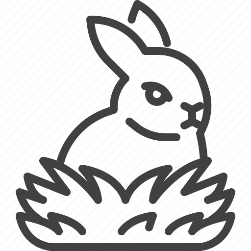 Easter, bunny, nest, rabbit icon - Download on Iconfinder