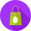 bag, easter, egg, holiday, package, seasonal, shopping 