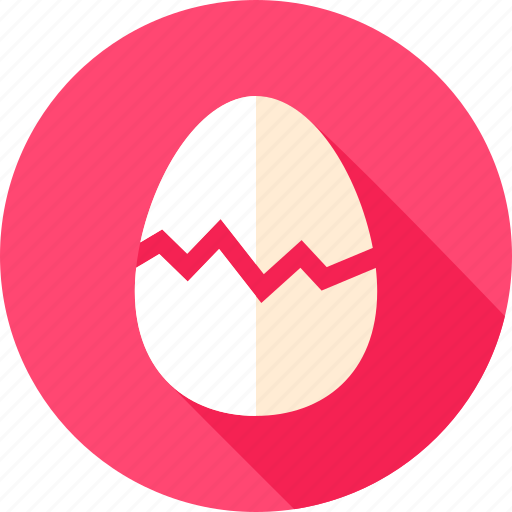 Chicken, crack, crash, egg, eggshell, food, hen icon - Download on Iconfinder