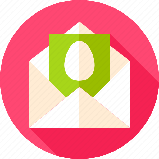 Easter, egg, envelope, greeting, holiday, invitation, mail icon - Download on Iconfinder