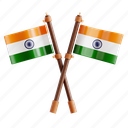 india, flag, festival, celebration, culture, cultural heritage, holi, 3d icon, 3d illustration