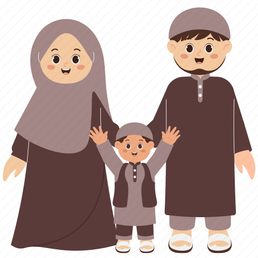 Happy, family, ramadan, islamic, religion, people, father icon - Download on Iconfinder