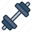 dumbell, barbell, gym, sport, healthy, lifestyle, exercise 