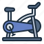 exercise, gym, sport, healthy, lifestyle, exercise bike 