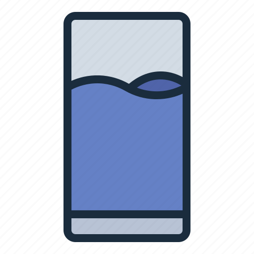 Drink, healthy, lifestyle, beverage, drink water, glass of water icon - Download on Iconfinder