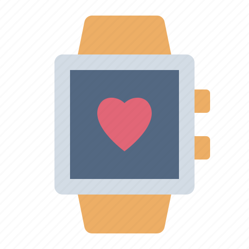 Smartwatch, device, app, healthy, technology, lifestyle icon - Download on Iconfinder