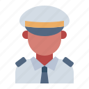 captain, avatar, boat, ship, harbour, harbor