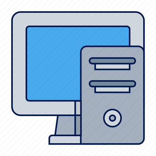 Computer, hardware, monitor, online, system icon - Download on Iconfinder