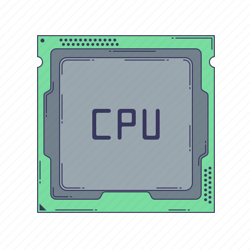 Computer, cpu, device, hardware, processor, technique icon - Download on Iconfinder