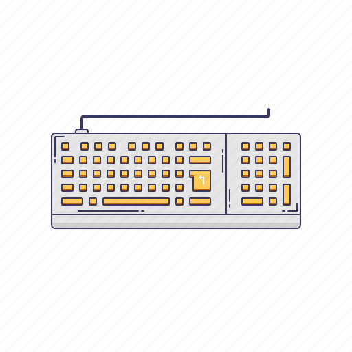 Computer, device, hardware, keyboard, keys, technique icon - Download on Iconfinder