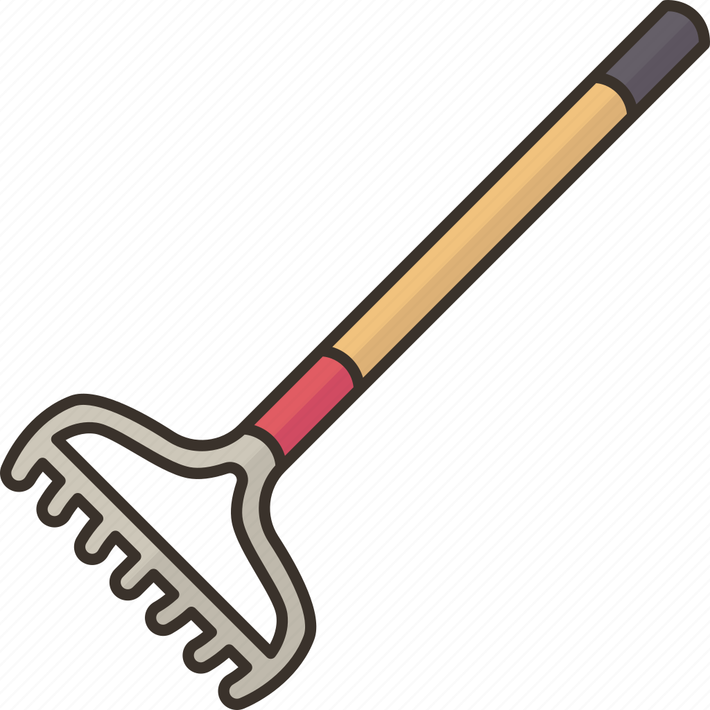 Rake, farm, yard, tool, outdoor icon - Download on Iconfinder
