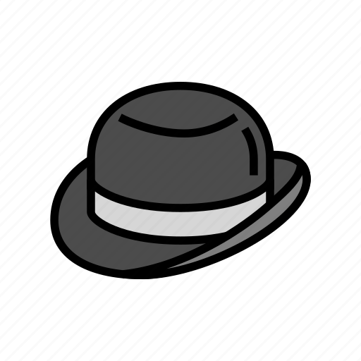 Bowler, hat, cap, head, man, safety icon - Download on Iconfinder