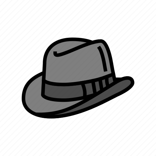 Homburg, hat, cap, head, man, safety icon - Download on Iconfinder