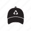 svg, cleaning, attendants, hat 