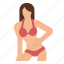 bikini, fashion, female, style, swimsuit 