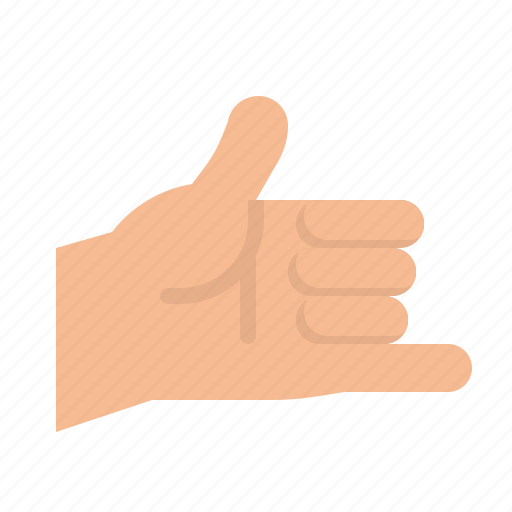 Gesture, hand, shaka, sign, surfer icon - Download on Iconfinder