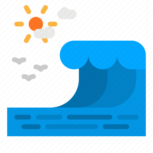 Nature, ocean, sea, water, wave icon - Download on Iconfinder