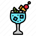 alcohol, beverage, blue, cocktail, hawaii