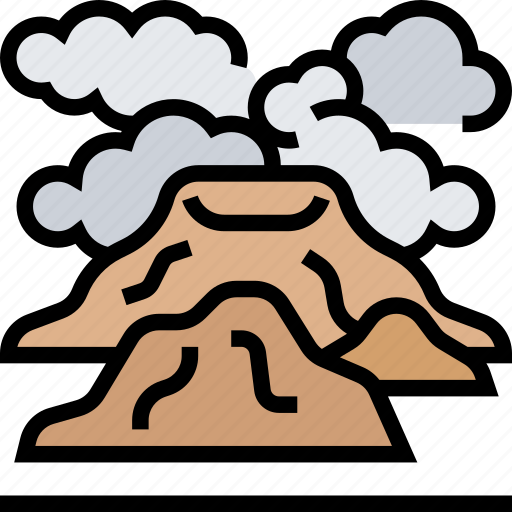 Mauna, kea, mountain, volcano, craters icon - Download on Iconfinder