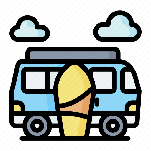 Backpacker, camping, car, relax, transport icon - Download on Iconfinder