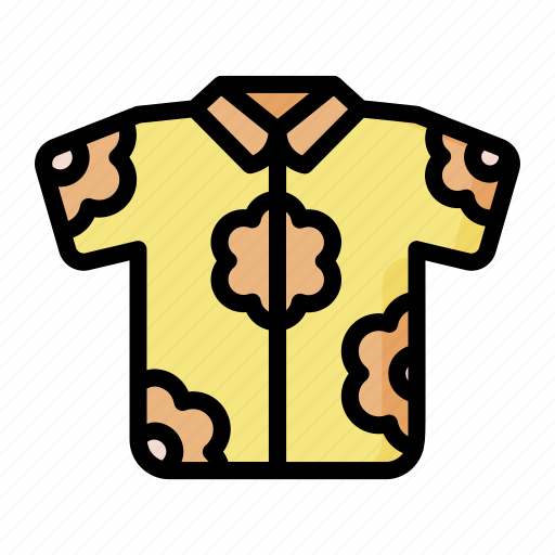 Clothes, clothing, flower, garment, hawaii icon - Download on Iconfinder