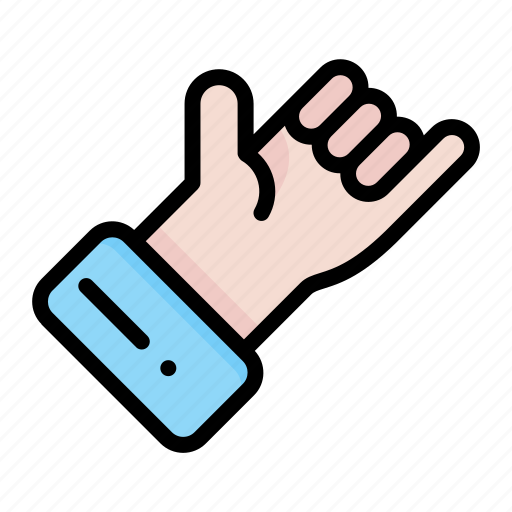 Hand, shaka, finger, gesture, greeting icon - Download on Iconfinder