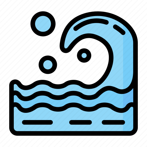 Navigation, ocean, sailing, summertime, wave icon - Download on Iconfinder