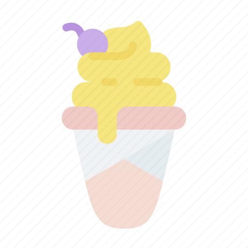 Cold, cone, food, icecream, sweet icon - Download on Iconfinder