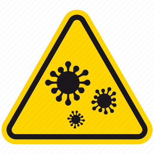 Bacteria, bug, danger, germ, hazard, virus, warning icon - Download on Iconfinder