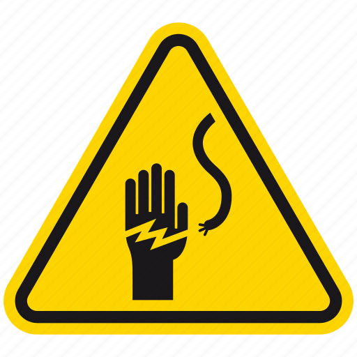 Caution, danger, death, electric, electricity hazard, hazard, warning icon - Download on Iconfinder